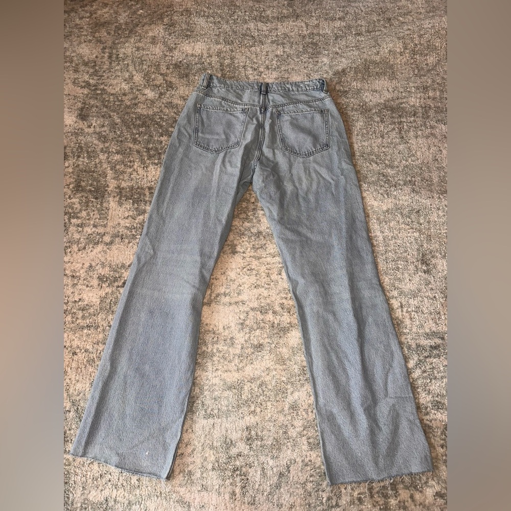 DROIT ANNEES 90/ 90s STRAIGHT Garage Denim Jeans - Picture 3 of 5